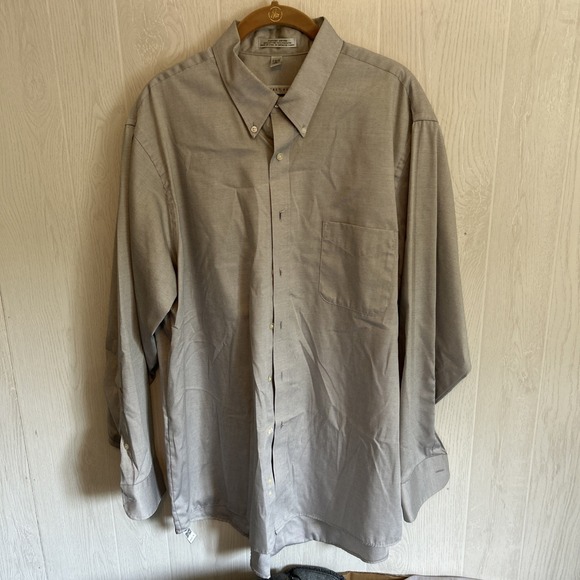 Mens Lot 5 Button Down Stafford‎ Dress Shirts 17 34/35 Multi Colors Stripes - Picture 3 of 7